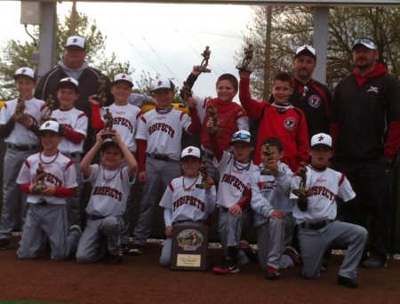 9U Rawlings Prospects Lenz Field Tourney Win